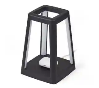 Lexon Lantern LED czarna, ładowarka indukcyjna, model LH94N, lampa zewnętrzna