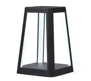 Lexon Lantern LED czarna, ładowarka indukcyjna, model LH94N, lampa zewnętrzna