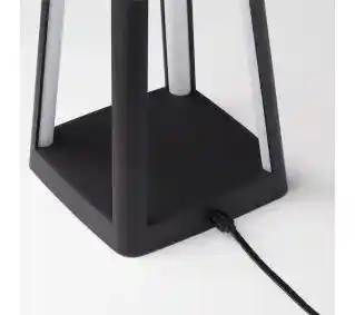 Lexon Lantern LED czarna, ładowarka indukcyjna, model LH94N, lampa zewnętrzna