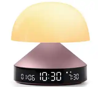 Lexon Mina Sunrise Light Pink LR153MLP Jasnoróżowy Budzik