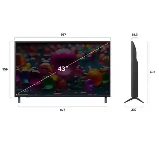 LG 43UA75006LA 43 LED 4K webOS DVB-T2 Telewizor LED