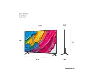 LG 55QNED80A6A 55 QNED AI 4K webOS DVB-T2 Telewizor LED