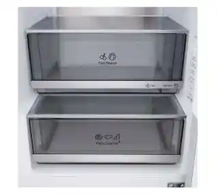 LG GBBS716CPY Pełny No Frost 186cm Komora świeżości Zdalne sterowanie Srebrny Lodówka