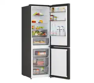 LG GBBSJ1CCEP Pełny No Frost 186cm Komora świeżości Szuflada z kontrolą wilgotności Zdalne sterowanie Ciemny Srebrny Lodówka