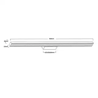 Light Prestige Kinkiet Aqua 92 cm biały IP44 LED CCT LP-987/1W L WH