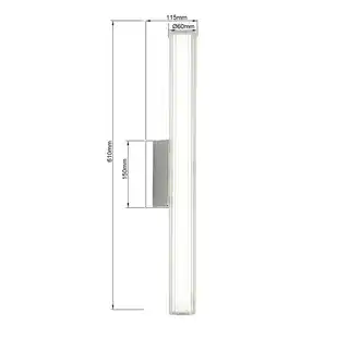 Light Prestige Kinkiet Linea 61 cm chrom LED CCT LP-0510/1W-61 CH