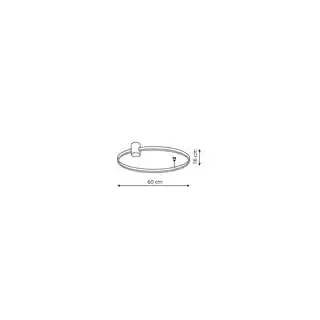 Light Prestige Plafon Ring S CCT 1xLED czarny LP-909/1C S BK CCT