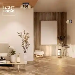 Lightlogic Lampa sufitowa LL OTAR EL-3O E14 66196
