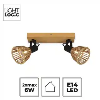 Lightlogic Oprawa ścienno-sufitowa LL GORTA EL-2 66434
