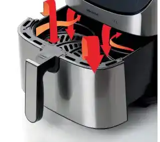Linbox Frytkownica beztłuszczowa 4628 00 Air Fryer 7