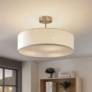 Lindby Alwine Lampa Sufitowa White 9624187