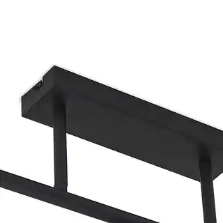 Lindby Biscala 5 lampa sufitowa czarny opal, nowoczesny design, metal, 9627867