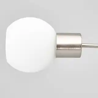 Lindby Elaina 3 Lampa Sufitowa Nickel/Opal 9620029