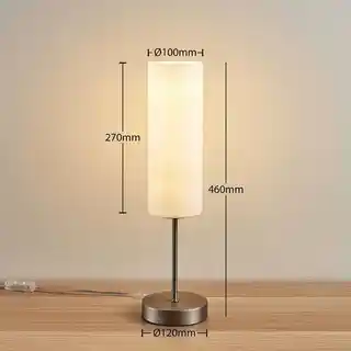 Lindby Felice Lampa Stołowa White/Nickel 9624105