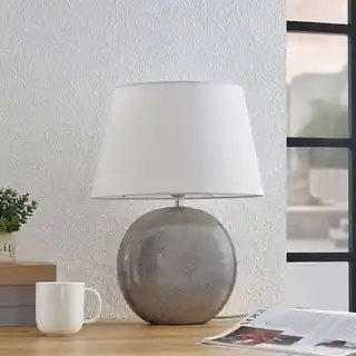 Lindby Florentino Lampa Stołowa Silver/White 9626183