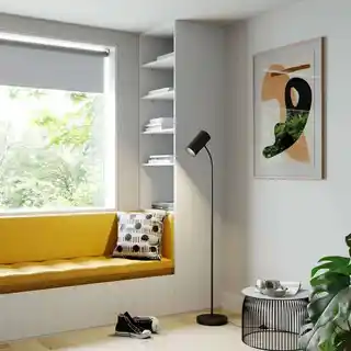 Lindby Karoli Lampa Podłogowa Black 9624219