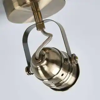 Lindby Leonor Lampa Ścienna Antique Brass 9639062
