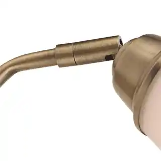 Lindby Marita Lampa Ścienna White/Antique Brass 9620396