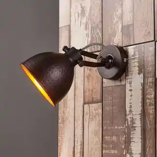 Lindby Mirielle Lampa Ścienna Antique Brown/Orange 9621445