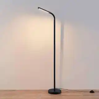 Lindby Romila LED Lampa Podłogowa Black 9627403
