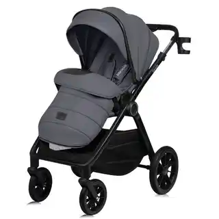 Lionelo Wózek wielofunkcyjny Layla 3w1 Szary