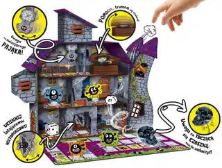 LISCIANI Gra planszowa Kids Love Monsters Nawiedzony Zamek 304-PL82711