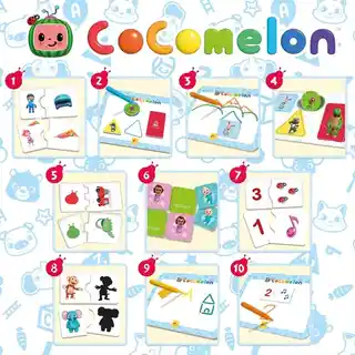 LISCIANI Zestaw edukacyjny Cocomelon Biurko z grami edukacyjnymi 304-90945
