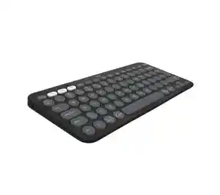 Logitech Klawiatura bezprzewodowa Pebble Keys 2 K380s grafitowa