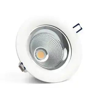 LOONARI Lampa wpuszczana ARCOS IP65 biała 10W 3000K 450687