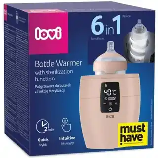Lovi Podgrzewacz do butelek ze sterylizatorem Nude
