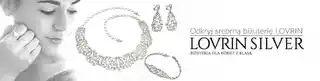 Lovrin Srebrna Bransoletka Bangle 925 Sztywna Infinity