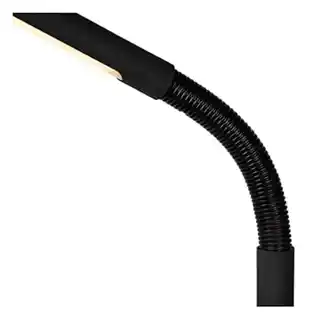 Lucide lampa podłogowa Gilly LED czarna, nowoczesny design, regulowany klosz, 36712 04 30