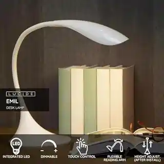 Lucide lampa stolowa EMIL 18652 06 31, LED, biały, metalowa, nowoczesny design