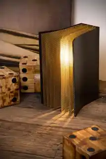 Lucide Lampa stolowa Extravaganza Livret złoty czarny 78596 01 30