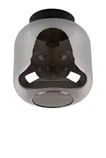 Lucide lampa sufitowa Joanet dymione szkło, średnica 25 cm, model 45194 25 65