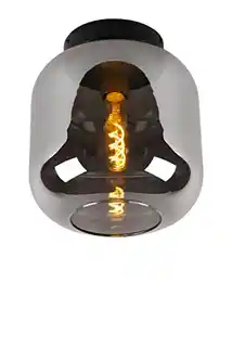 Lucide lampa sufitowa Joanet dymione szkło, średnica 25 cm, model 45194 25 65
