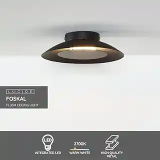 Lucide plafon LEDOWEFOSKAL 79177 06 30, nowoczesny, biały, energooszczędny, metalowa konstrukcja