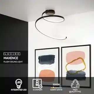 Lucide plafon LEDOWEMAXENCE 46199 25 30, nowoczesny, biały, energooszczędny, regulowany, metalowa konstrukcja