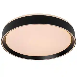 Lucide plafon LEDOWENURIA 79182 24 30 okrągła czarna 18W 2700K natynkowa