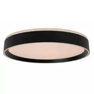 Lucide plafon LEDOWENURIA 79182 24 30 okrągła czarna 18W 2700K natynkowa