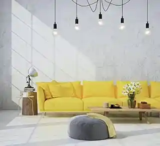Lucide lampa wisząca FIX 08408 05 30, nowoczesny design, metalowa konstrukcja, biały kolor