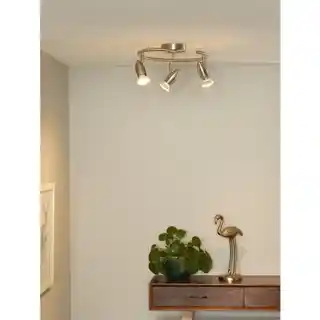 Lucide reflektor sufitowy CARO LED 13955 14 12, nowoczesny, energooszczędny, regulowany, biały, metalowa obudowa