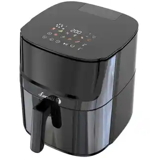 ŁUCZNIK Frytkownica beztłuszczowa AF-1500 Air Fryer Steam+ Czarny