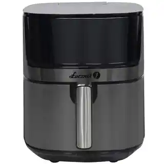 ŁUCZNIK Frytkownica beztłuszczowa AF-1500 Air Fryer Steam+ Czarny