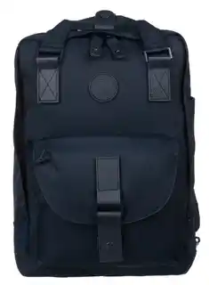 LuluCastagnette Plecak z miejscem na laptopa granatowy NANO