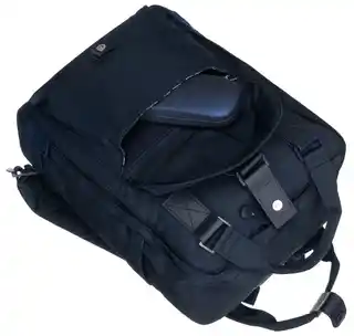 LuluCastagnette Plecak z miejscem na laptopa granatowy NANO