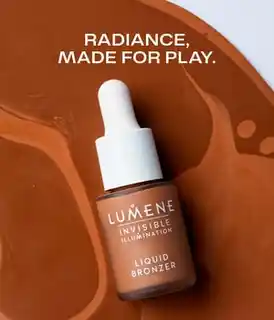 Lumene INVISIBLE ILLUMINATION Liquid Bronzer z serum Deep Glow 15ml