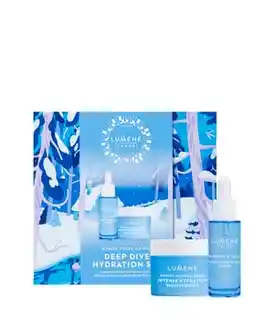 Lumene Nordic Hydra Lähde Deep Dive Hydration Set zestaw serum do twarzy 30ml + krem do twarzy 50ml