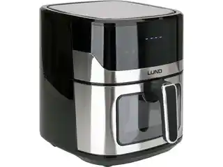 Lund Frytkownica Beztłuszczowa Air Fryer Frytownica 1600W 6,5L Czarna