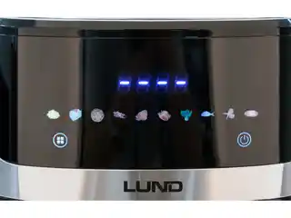 Lund Frytkownica Beztłuszczowa Air Fryer Frytownica 1600W 6,5L Czarna